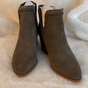 Dolce Vita Taupe Ankle Booties